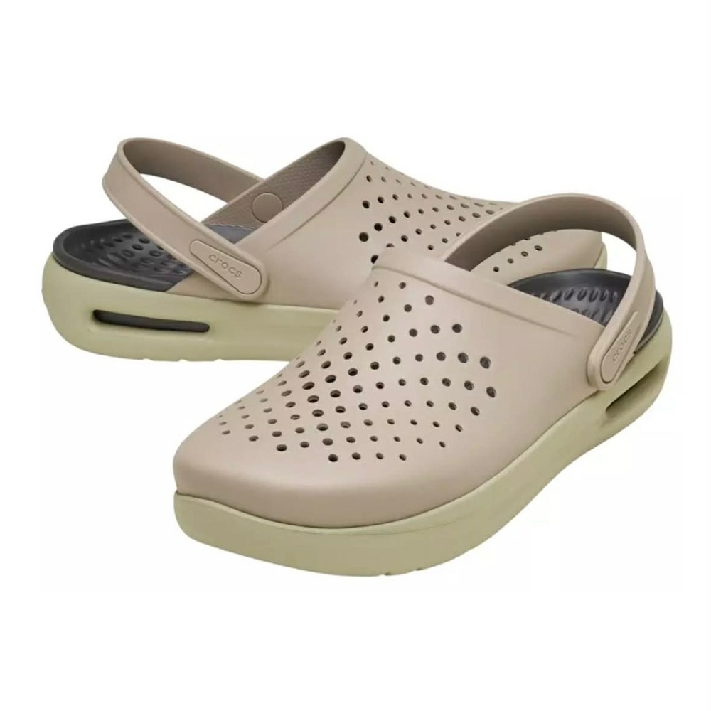 Size 8 Men’s Crocs InMotion LiteRide Clog - Taupe